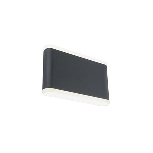 Applique da Esterno a LED 24 Rettangolare Sovil Wave Grigio acquista