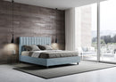 Letto Matrimoniale Francese Agueda Azzurro Varie Misure