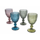 Set 4 Calici Nobilis in Vetro VdE Tivoli 1996 4 Colori Differenti