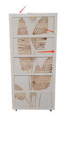 Cassettiera 5 Cassetti Folium in Legno Seconda Scelta