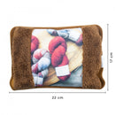 Borsa Acqua Calda Elettrica Scaldamani Ricaricabile Marrone