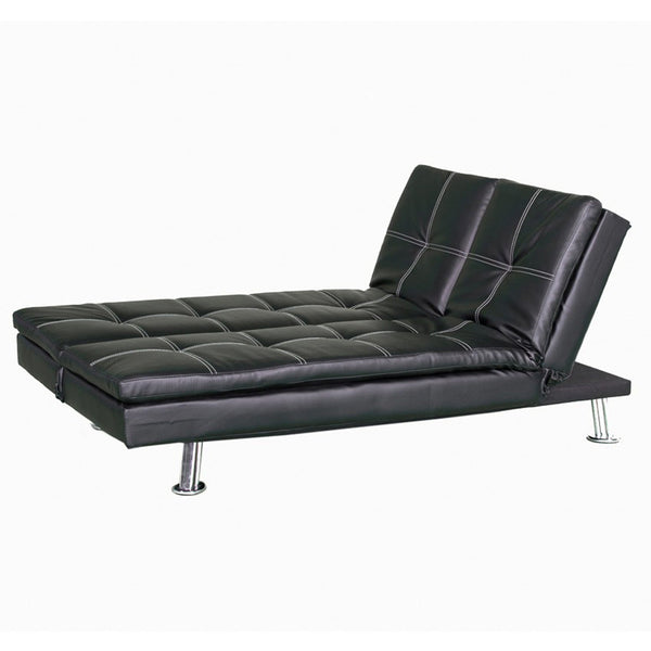 Divano Letto Prontoletto Bologna Rivestimento in Similpelle Nero sconto