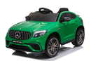 Macchina Elettrica per Bambini Licenza Ufficiale Mercedes AMG GLC63S Coupè 10,8V 5,4 Ah Verde       