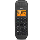 Telefono Cordless AEG Voxtel D81 DECT con Display 1,6'' LCD Nero