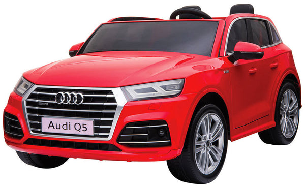 Macchina Elettrica per Bambini 2 Posti 12V Mp4 con Licenza Audi Q5 Quattro Rossa acquista