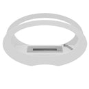 Camino a Bioetanolo da Pavimento 50x16,2 cm Flig Philadelphia Bianco