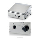 Piastra di Cottura in Ghisa a Gas GPL e Metano Ompagrill Plancha Single 4043 Cover/M