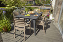 Tavolo da Giardino 157x98x74 cm in Resina Keter Lima 160 Antracite