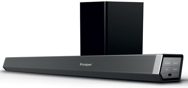 Soundbar 2.1 con Subwoofer Wireless 80W Kooper Blues Speaker Nero online