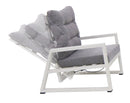Set Salotto da Giardino Divano 2 Posti 2 Poltrone e Tavolino Mikonos