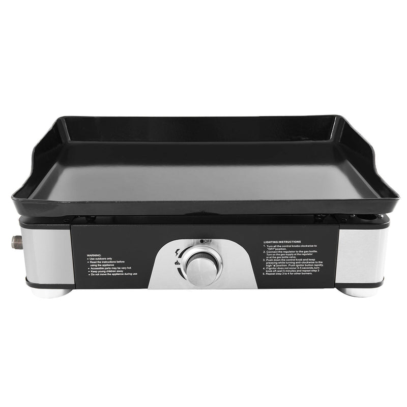 Piastra di Cottura a Gas GPL da Banco 1 Bruciatore Placa 