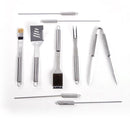 Set 11 Utensili per Barbecue in Acciaio Inox con Valigetta