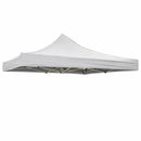 Tetto di Ricambio Impermeabile per Gazebo 2x2 m Market in Tessuto Oxford Bianco   