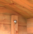 Casetta da Giardino Porta Doppia e Finestra 380x337 cm in Legno Dorothy