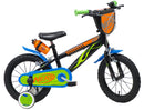Bicicletta per Bambino 14" 2 Freni  Nerf Nera