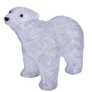 Orso con 80 Led H38 cm in Plastica