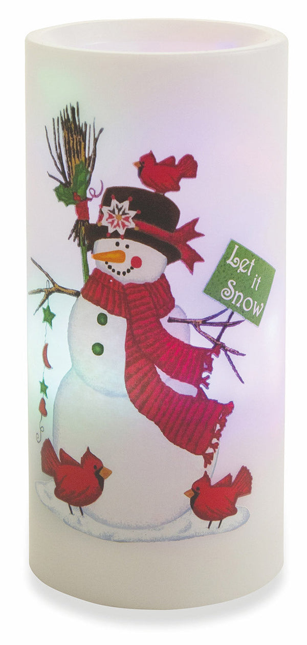 Proiettore Laser a Batteria Led Neve Luci Natalizie da Interno Soriani Candela sconto