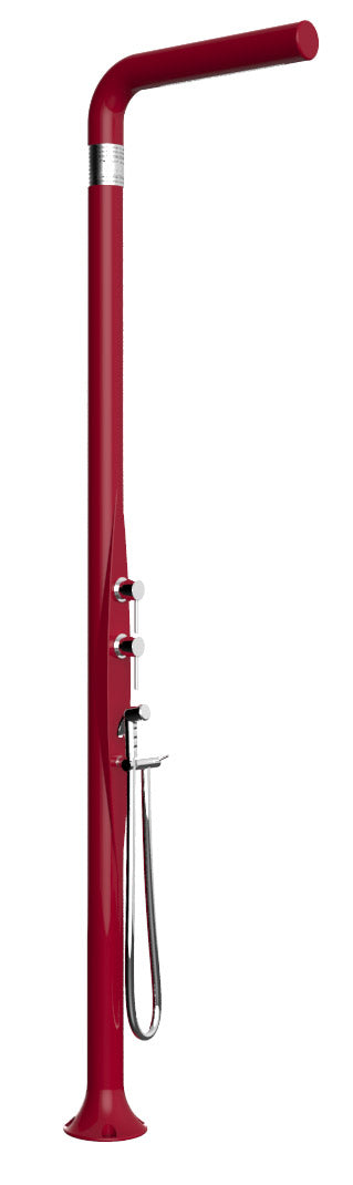 Doccia da Esterno Giardino Miscelatore Deviatore e Doccetta Mobile Arkema Funny Yang Cherry prezzo
