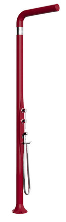 Doccia da Esterno Giardino Miscelatore Deviatore e Doccetta Mobile Arkema Funny Yang Cherry