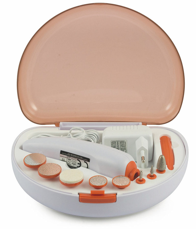 Set 10 Accessori per Manicure Pedicure Portatile Kooper Trilly