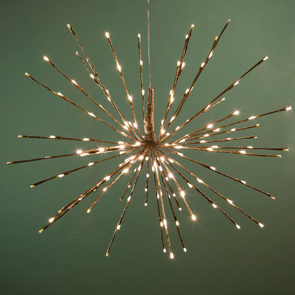 Lampada Decorativa Spritzer con 80 Led e Flash Ø52 cm Oro sconto