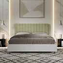 Letto Matrimoniale Kaia Tè verde Varie Misure