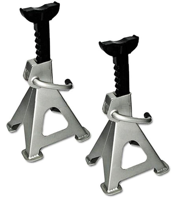 online Set 2 Cavalletti da 3000 kg Altezza Regolabile Solleva Auto Furgone Cric