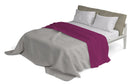 Set Lenzuola Sopra Sotto e Federe in Cotone Fucsia Varie Misure