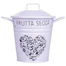 Secchiello per Frutta Secca 13x13 cm  in Metallo VdE Tivoli 1996 Daily