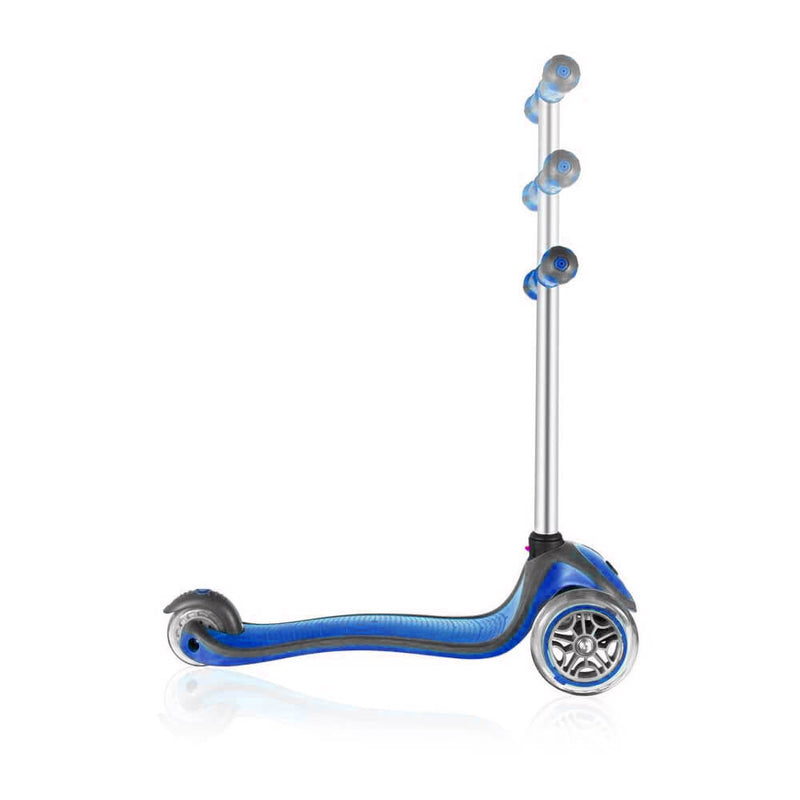 Monopattino 3 ruote Doppia Iniezione 3 Altezze Max 50Kg Globber Primo Plus Viola