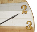Orologio in legno bicolore cm Ø 91,5x6