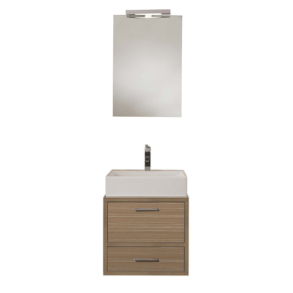 Mobile da Bagno sospeso Giava 12 Legno Crema TFT prezzo