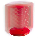 Porta Gioielli Stand Rosso 23x25.5H cm in Legno