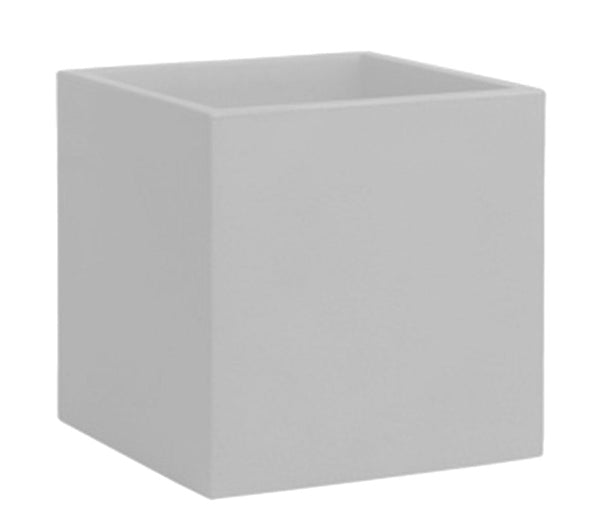 online Vaso 50x50 cm in Resina Arkema Iris Vase Bianco