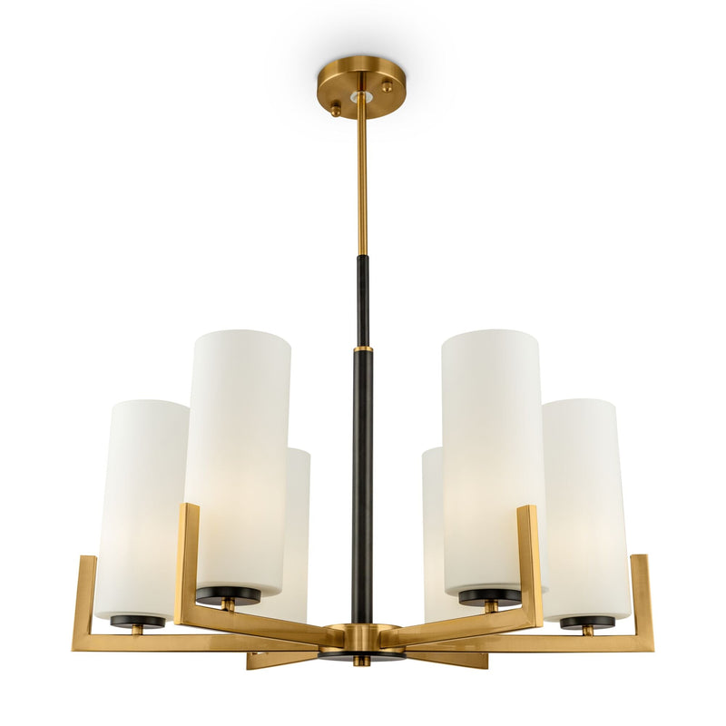 Lampadario Modern in Metallo Fortano Ottone