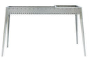 Cuoci Arrosticini con Barbecue a Carbone 120 cm Lisa Luxury Miami Grill 800+400