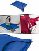 Cuscinone Slitta per Neve 160x110 cm in Acrilico Pomodone Scivolone Giallo