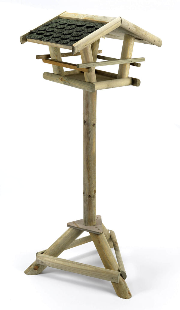 acquista Mangiatoia per Uccellini 35x38xh100 cm Happiness in Legno FSC Naturale