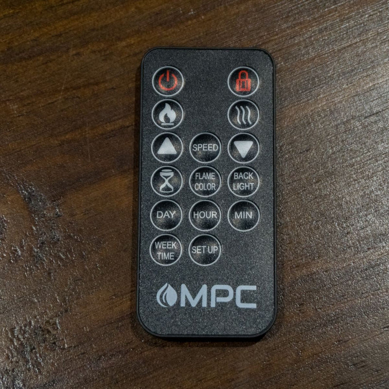 Camino Elettrico da Pavimento 114x102,3x28,2 cm Effetto Fiamma 1500W Sined Caldera Nero