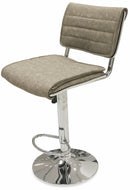 Sgabello 91x44x51 cm in Similpelle Soriani Tortora