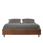 Letto Matrimoniale Azelia Era 04 Arancione Varie Misure