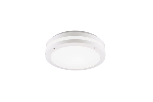 prezzo Plafoniera da Esterno a LED in Plastica Bianco Opaco