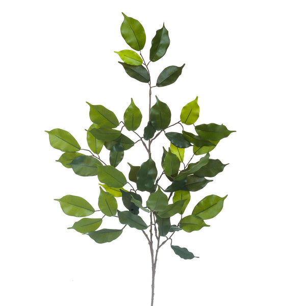 online Set 12 Rami di Ficus Artificiale con 42 Foglie Altezza 60 cm Verde
