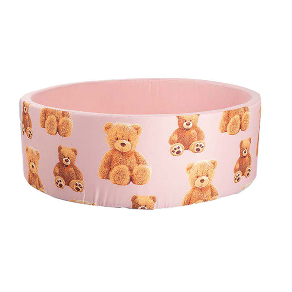 online Piscina per Palline per Bambini Ø83x30 cm in Cotone Teddy Rosa