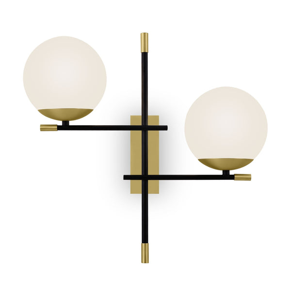 prezzo Lampada da parete Modern in Metallo e Vetro Nostalgia Opaco Oro