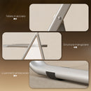 Set 4 Sedie Pieghevoli Salvaspazio 47x48x75 cm in Acciaio e Acrilico Arancione   