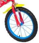 Bicicletta per Bambino 16” 2 Freni Paw Patrol Rossa