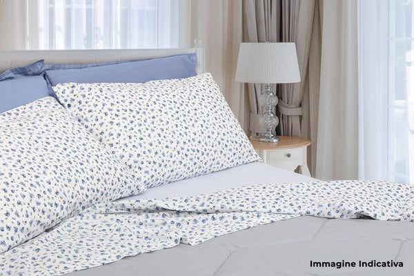 prezzo Set Lenzuola Cotone Sopra Sotto con Angoli e Federe Cober Rose Rosa Varie Misure