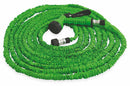 Tubo Pompa Canna dell'Acqua Estensibile 15 mt con Pistola Soriani Gardenlike Verde