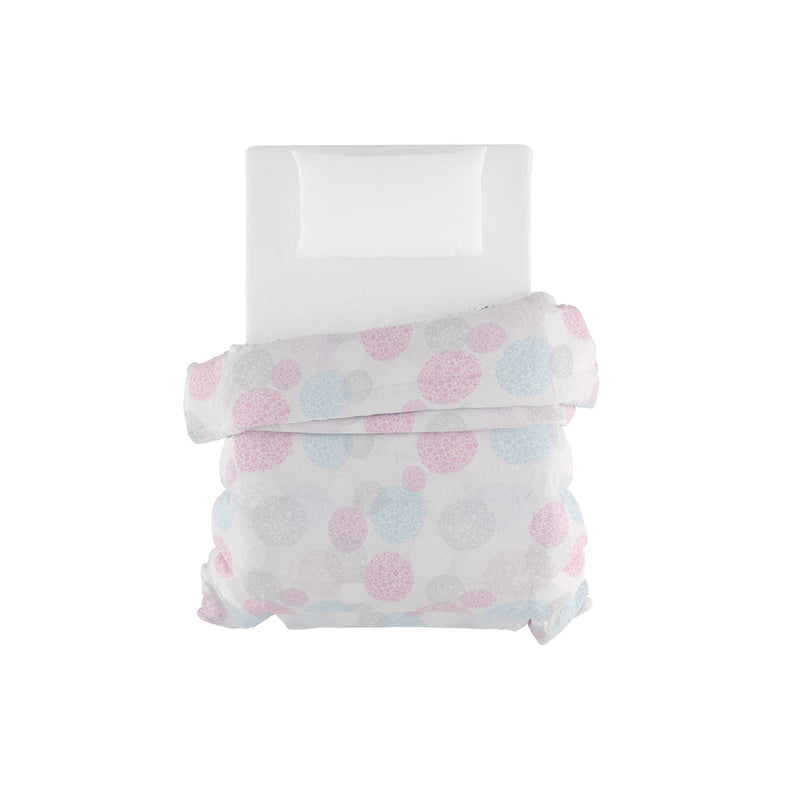 Trapunta Invernale Stampata in Microfibra 200gr Double Face Molecole Varie Misure